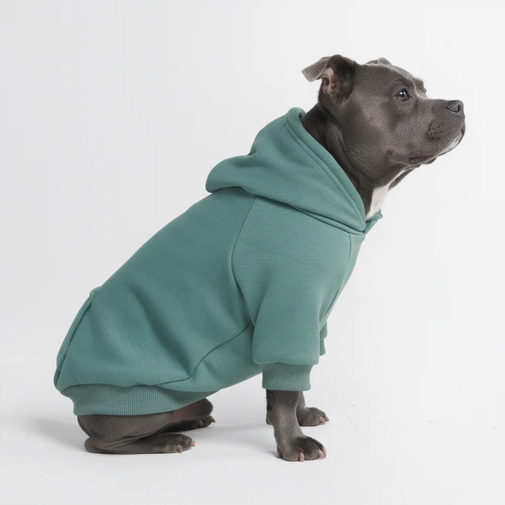 Essential Dog Hoodie - Teal - Image 6