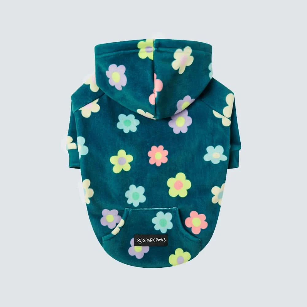 Daisy Dog Hoodie - Green - Image 4
