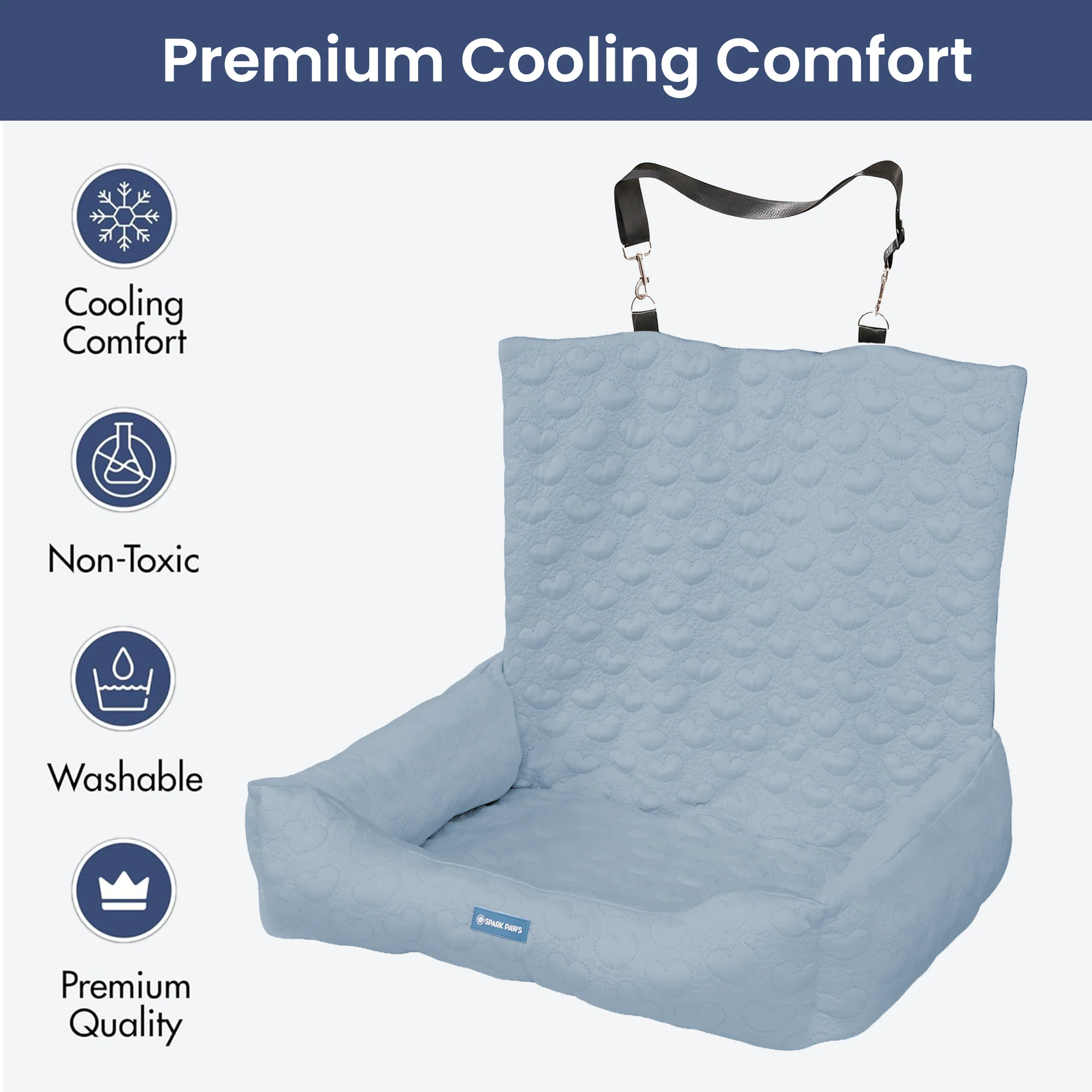 Frostcore™ Dog Cooling Car Seat Beds - Image 24