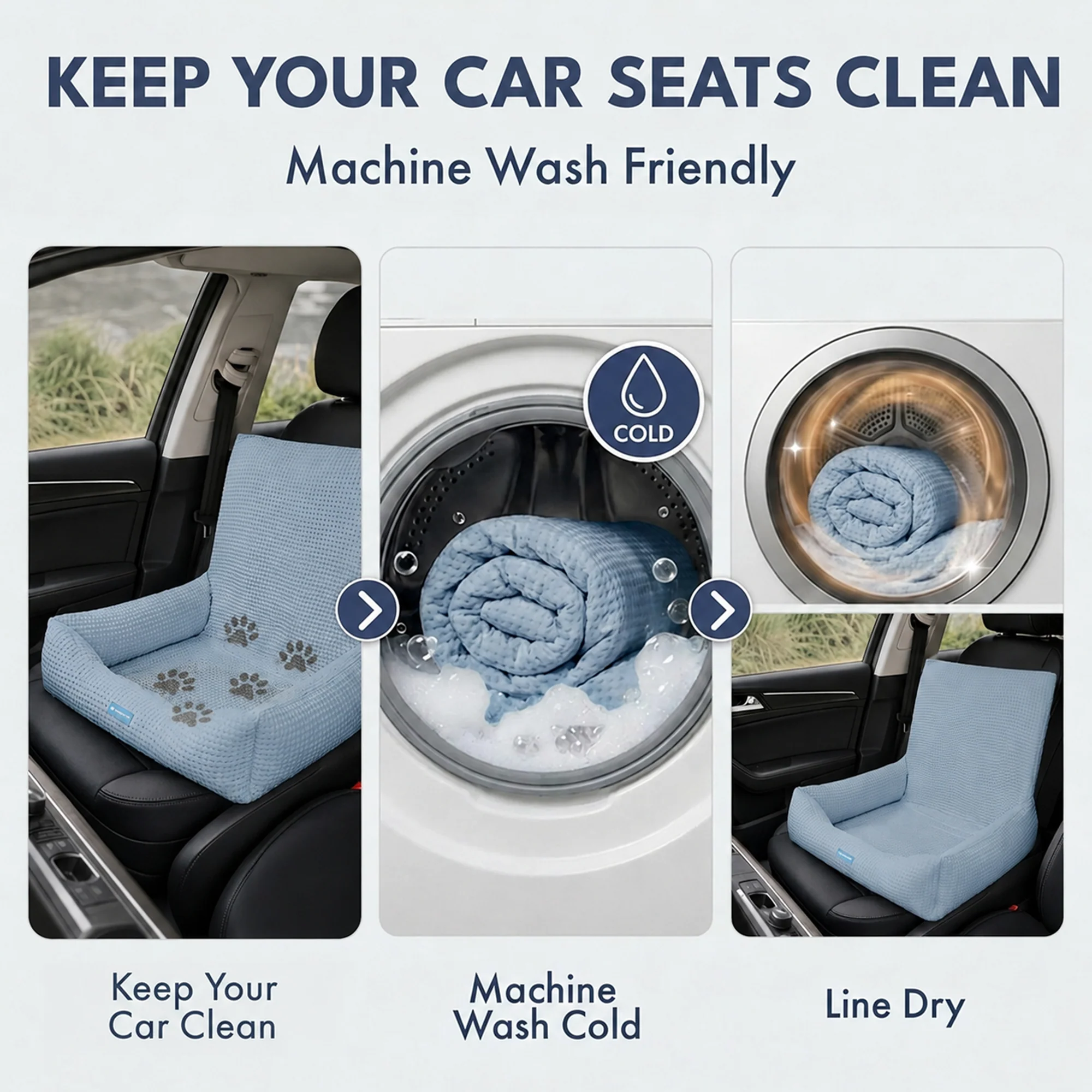 Frostcore™ Dog Cooling Car Seat Beds - Image 34