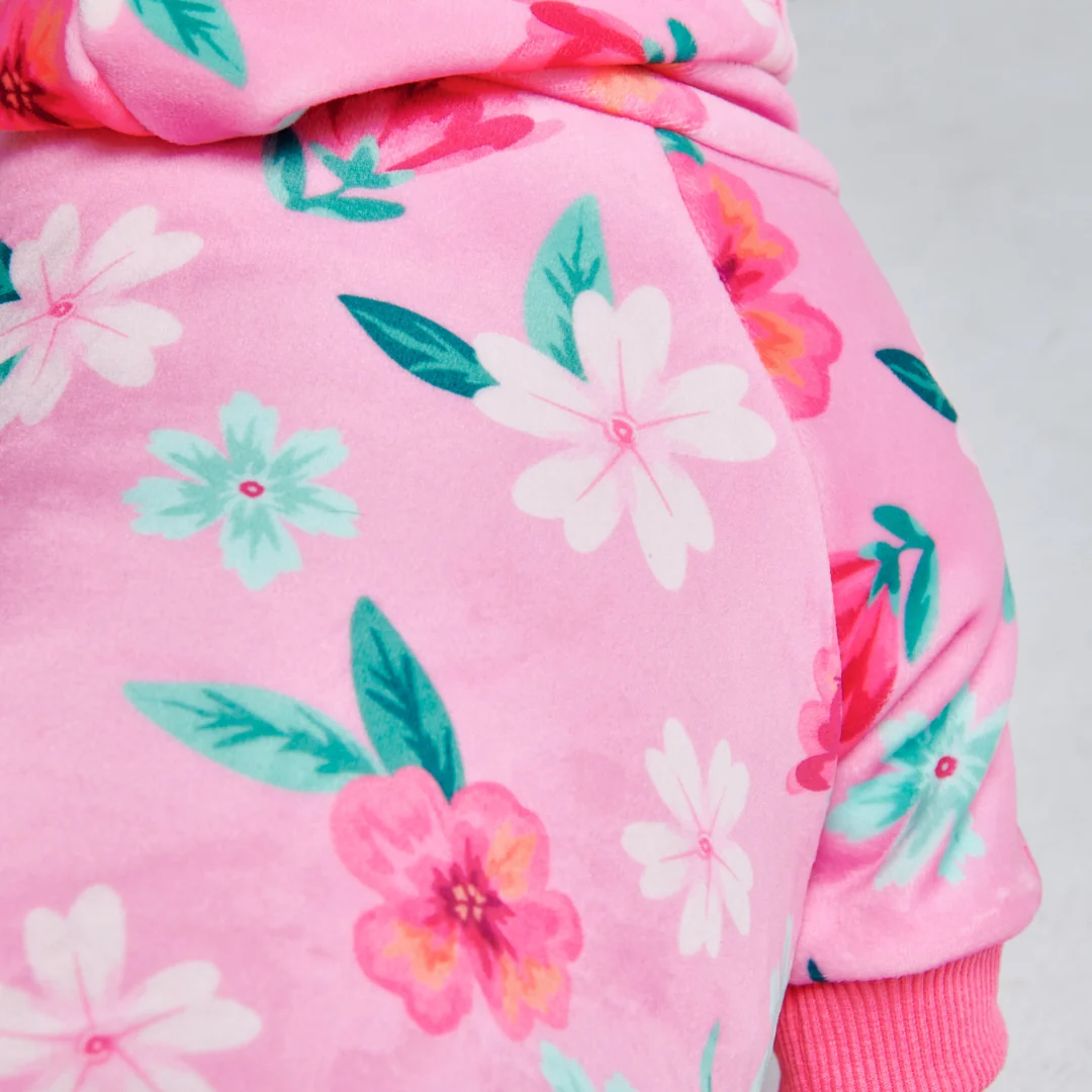 Blossom Human Hoodie - Pink - Image 5