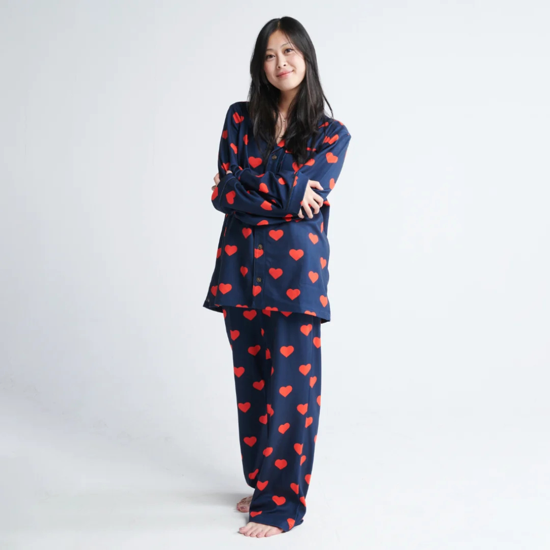 Human Pajama Top - Hearts - Image 4