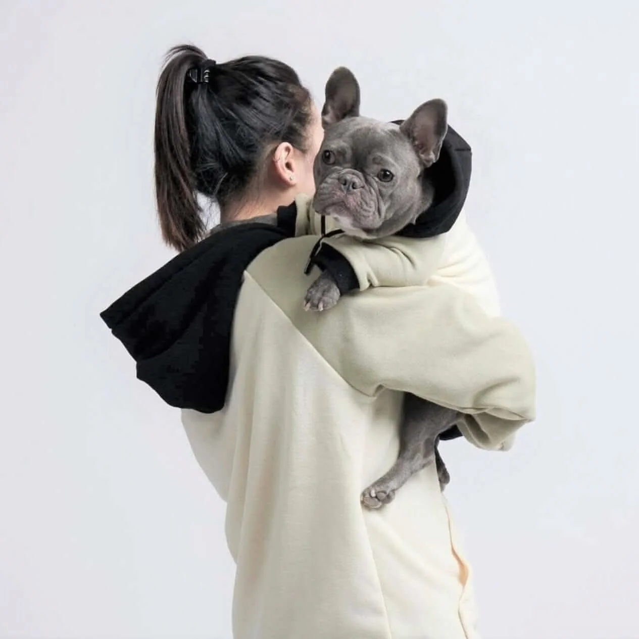 Color Block Human Hoodies - Image 25