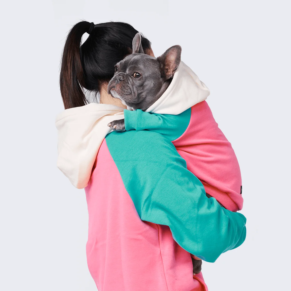 Color Block Human Hoodies - Image 32