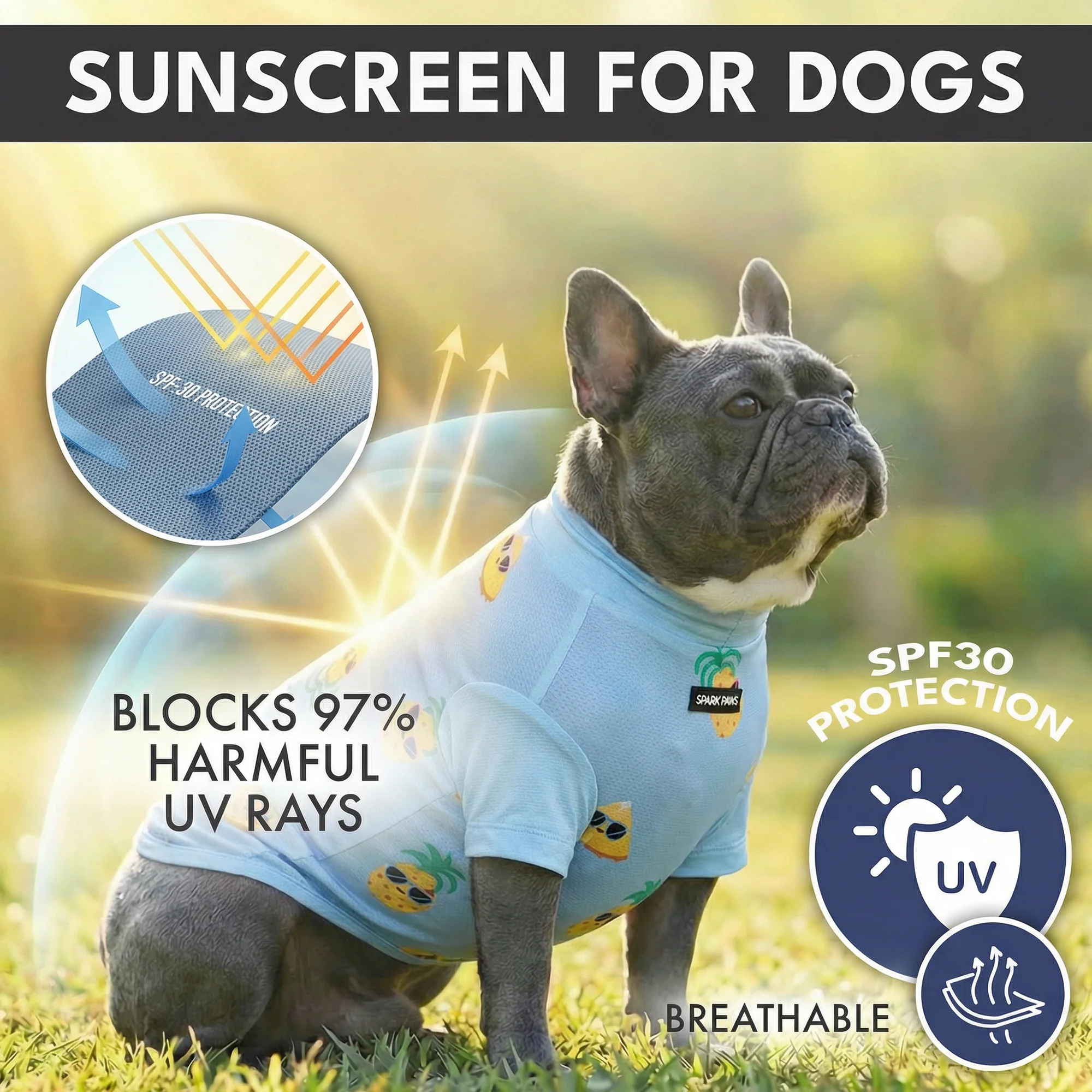 Sunblock Dog T-Shirt 2-pack - Image 43